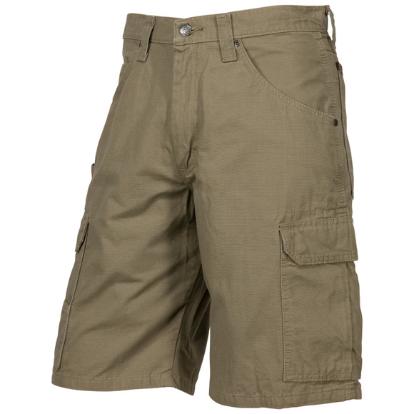 Men's Wrangler Riggs Workwear Ripstop Ranger Cargo Shorts - Medium Khaki - 48 - Picture 1 of 2